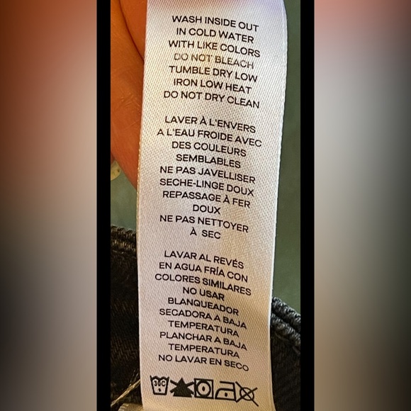 GOOD AMERICAN NWOTs Unworn Black Jeans Sz 2 / 26 - Picture 7 of 9